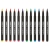 Zestaw pisaków Alpino Brush Lettering 12 kolorów